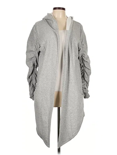 Pre-owned Venus Cardigan Sweater In Gray