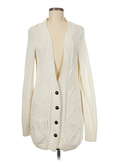 Pre-owned Venus Cardigan Sweater In Ivory