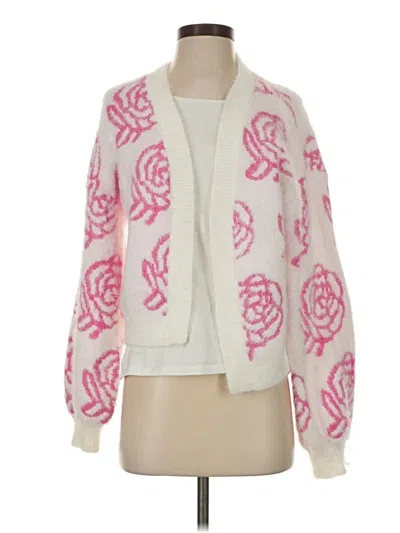 Pre-owned Venus Cardigan Sweater In Pink