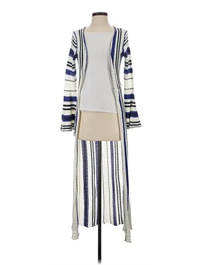 Pre-owned Venus Cardigan Sweater In Silver