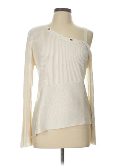 Pre-owned Venus Cardigan Sweater In White
