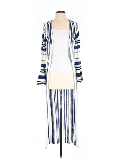 Pre-owned Venus Cardigan Sweater In White