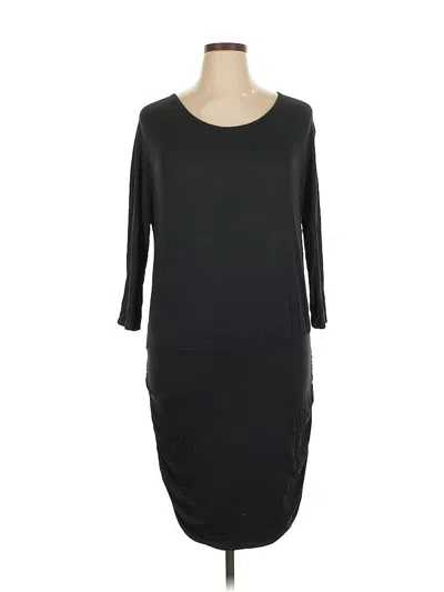 Pre-owned Venus Casual Dress In Black
