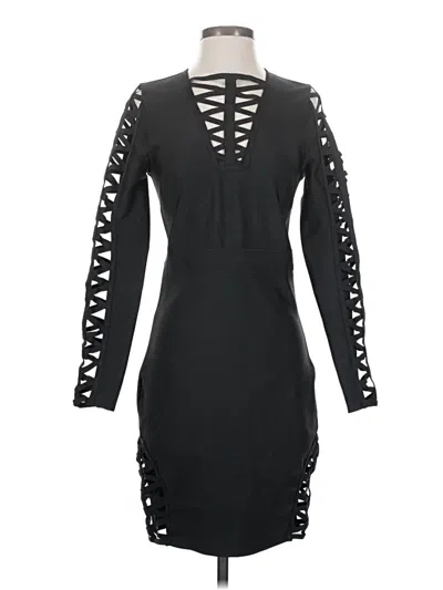 Pre-owned Venus Casual Dress In Black