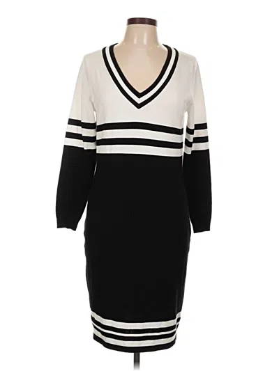 Pre-owned Venus Casual Dress In Black