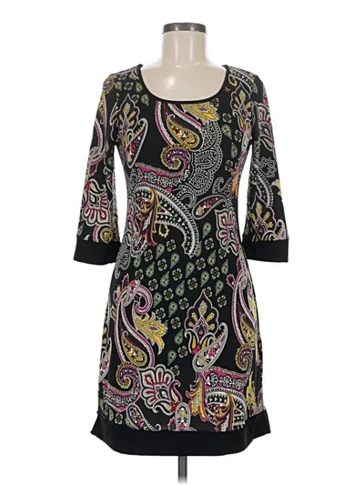 Pre-owned Venus Casual Dress In Black