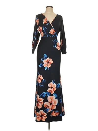 Pre-owned Venus Casual Dress In Black