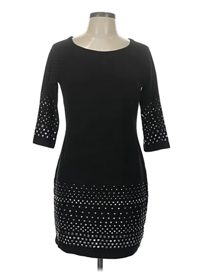 Pre-owned Venus Casual Dress In Black