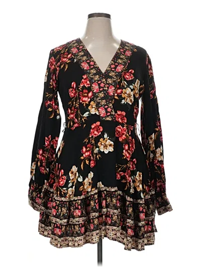 Pre-owned Venus Casual Dress In Black