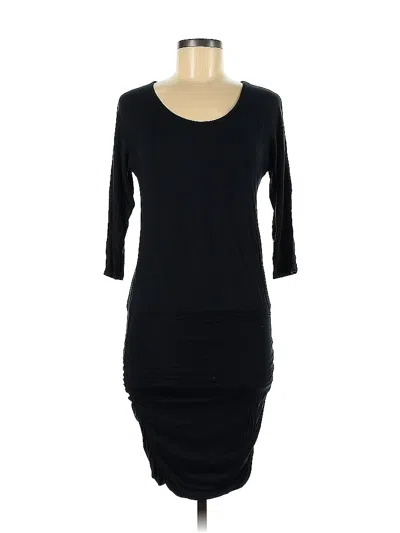 Pre-owned Venus Casual Dress In Black