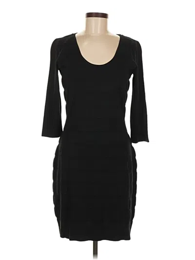 Pre-owned Venus Casual Dress In Black