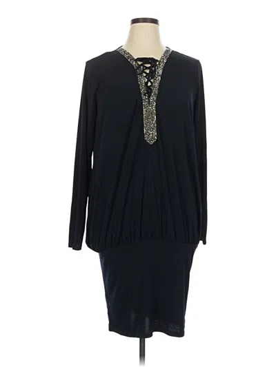 Pre-owned Venus Casual Dress In Black