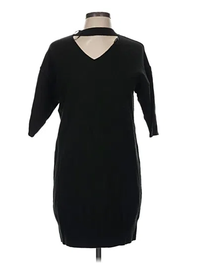 Pre-owned Venus Casual Dress In Black