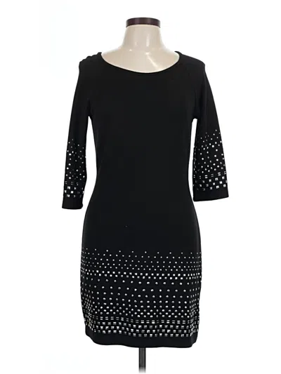 Pre-owned Venus Casual Dress In Black