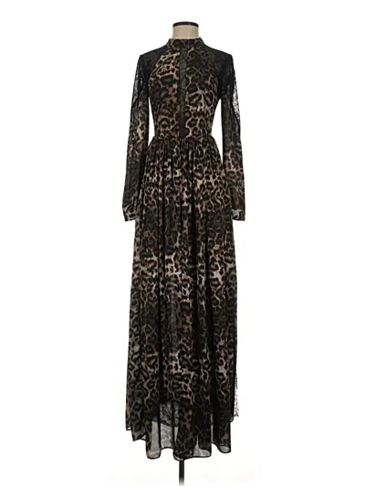 Pre-owned Venus Casual Dress In Black