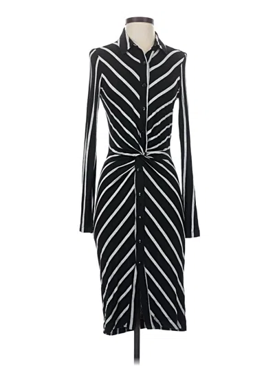 Pre-owned Venus Casual Dress In Black