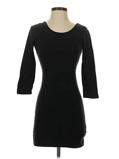 Pre-owned Venus Casual Dress In Black