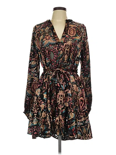 Pre-owned Venus Casual Dress In Black