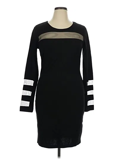 Pre-owned Venus Casual Dress In Black