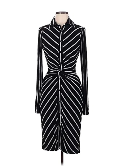 Pre-owned Venus Casual Dress In Black
