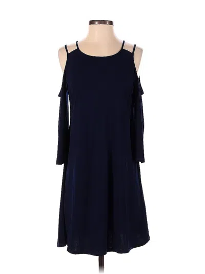 Pre-owned Venus Casual Dress In Blue