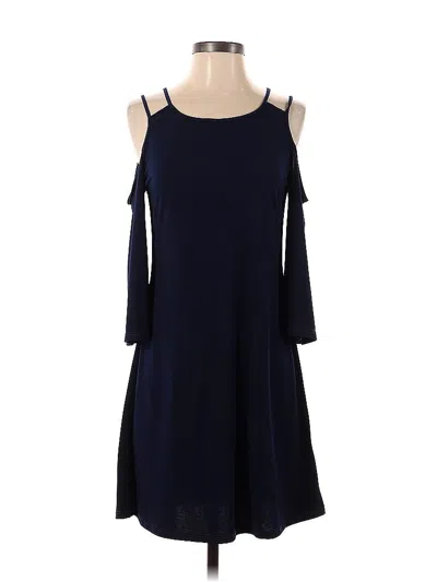 Pre-owned Venus Casual Dress In Blue