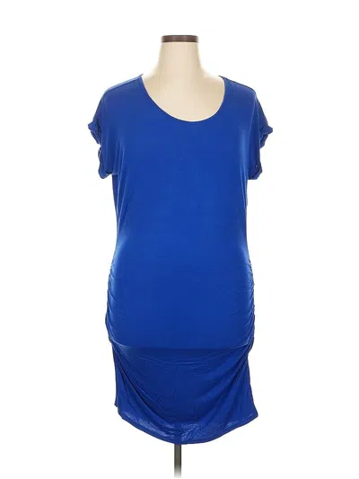 Pre-owned Venus Casual Dress In Blue