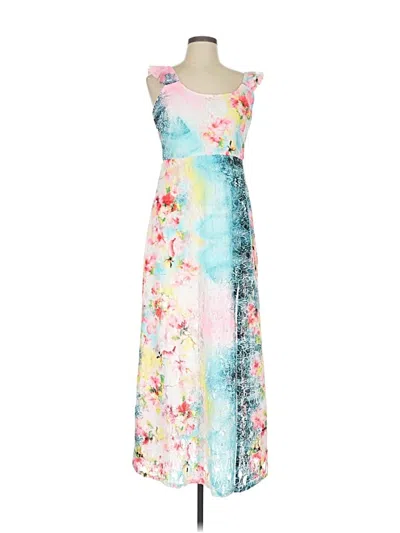 Pre-owned Venus Casual Dress In Blue