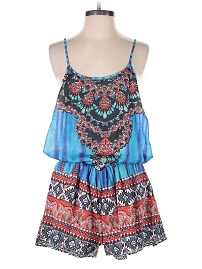 Pre-owned Venus Casual Dress In Blue