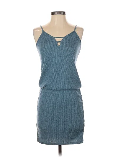 Pre-owned Venus Casual Dress In Blue