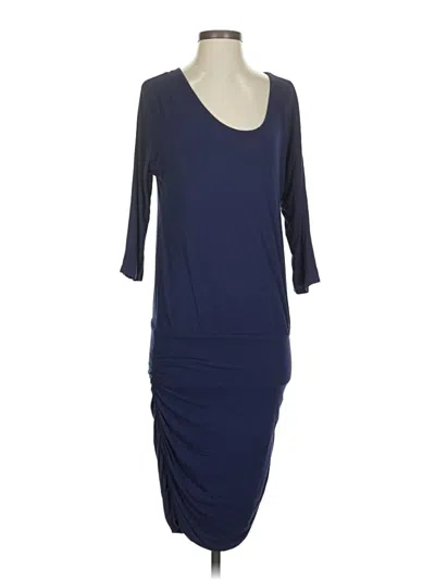 Pre-owned Venus Casual Dress In Blue