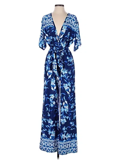 Pre-owned Venus Casual Dress In Blue