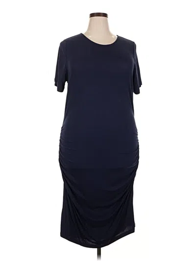 Pre-owned Venus Casual Dress In Blue