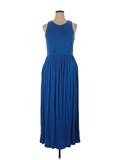 Pre-owned Venus Casual Dress In Blue
