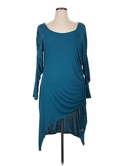 Pre-owned Venus Casual Dress In Blue