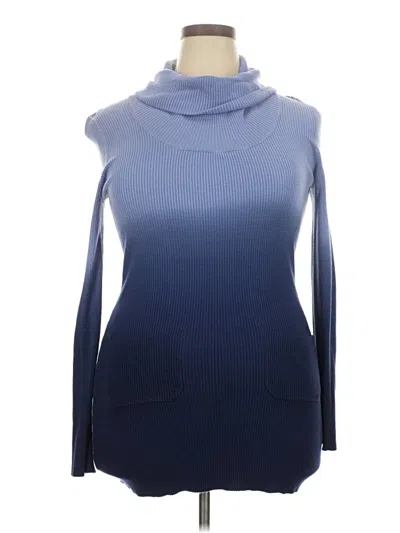 Pre-owned Venus Casual Dress In Blue