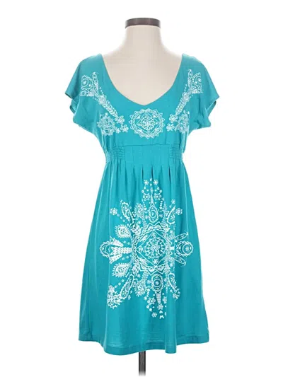 Pre-owned Venus Casual Dress In Blue