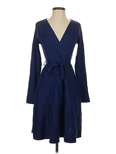 Pre-owned Venus Casual Dress In Blue