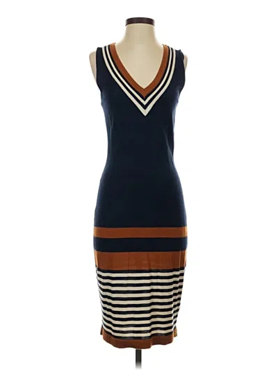 Pre-owned Venus Casual Dress In Blue