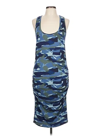 Pre-owned Venus Casual Dress In Blue