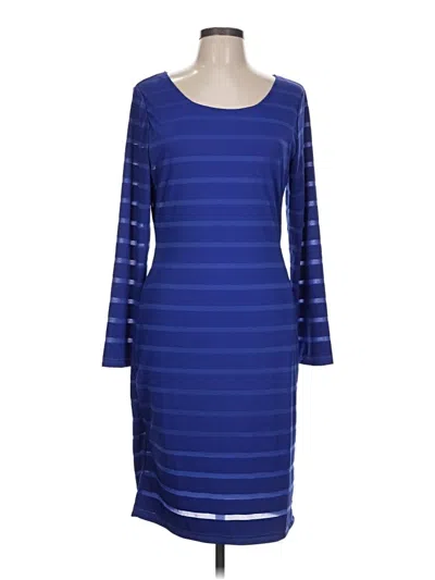Pre-owned Venus Casual Dress In Blue