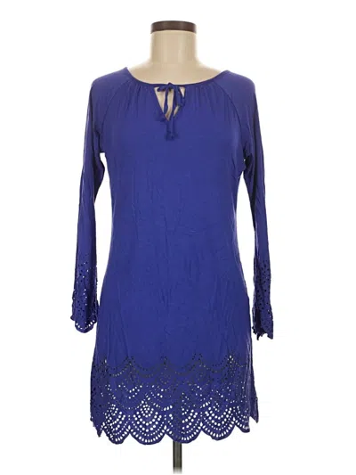 Pre-owned Venus Casual Dress In Blue