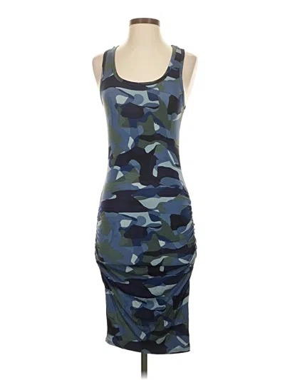 Pre-owned Venus Casual Dress In Blue