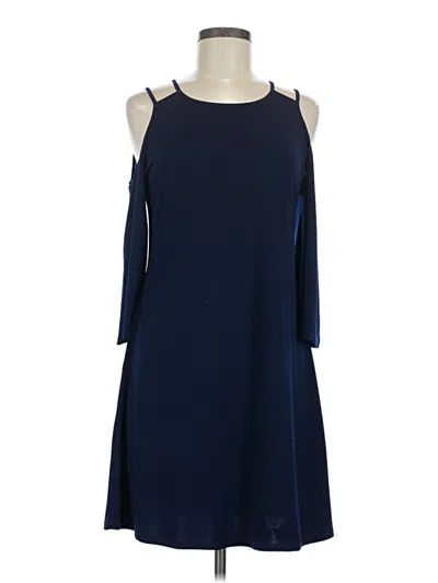 Pre-owned Venus Casual Dress In Blue