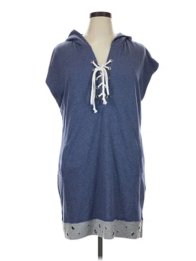 Pre-owned Venus Casual Dress In Blue