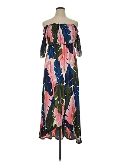 Pre-owned Venus Casual Dress In Blue