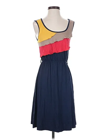 Pre-owned Venus Casual Dress In Blue