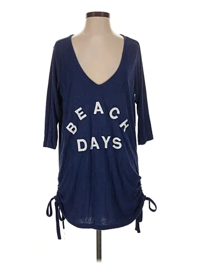 Pre-owned Venus Casual Dress In Blue