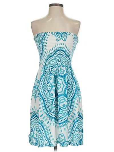 Pre-owned Venus Casual Dress In Blue