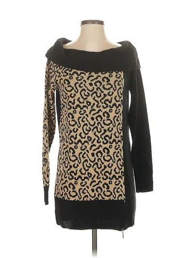 Pre-owned Venus Casual Dress In Brown